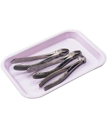 Dental Flat Instrument Set-Up Tray Size F Mini Autoclavable Size F Plastic Trays (Purple) - Buy Online on GoSupps.com