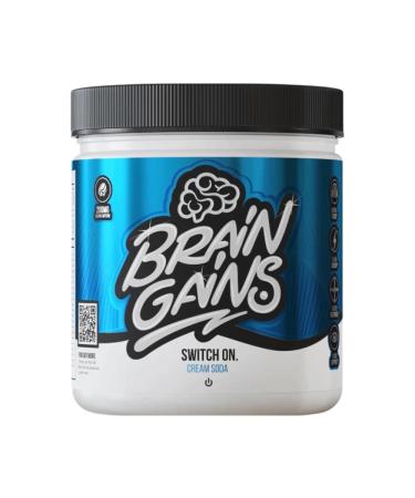 Brain Gains Switch On Original (225g) Cream Soda