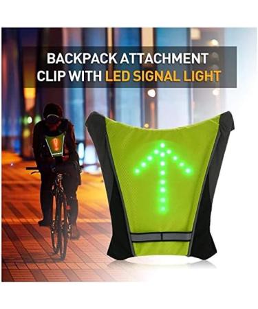 FANCYWING LED Turn Signal Bike & Electric Scooter Pack - USB Rechargeable Safety Light for Cycling, Waterproof LED Backpack Widget with Direction Indicator - Buy Online on GoSupps.com