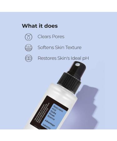 Hyaluronic Acid Essence Spray - Moisturizing & Hydrating Face Mist | Perfect Gift for Girlfriends & Moms | 100ml/3.4oz | BNS - Buy Online on GoSupps.com
