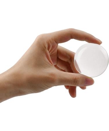 50mm Clear Glass Cabochons - 25PCS Dome Round Cabochons for Jewelry Making & Crafts - Buy Online on GoSupps.com