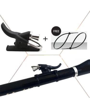 LIZHOUMIL 2 Pack Sea Fishing Casting Trigger & Cannon Clip Set - Bionic Finger & Thumb Button for Fixed Spool Casting - Beach Fishing Aid in Black - Buy Online on GoSupps.com