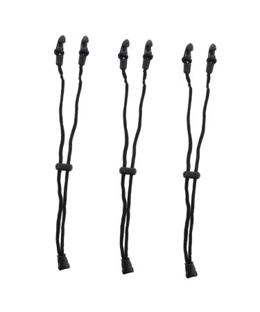 Plafope 3 pieces of mask hook mask holder strap mask extension strap Certified rubbish rubber band Mask band adjuster adjustable mask strap practical extendable items