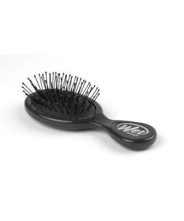 Wet Brush Squirt Detangler Hair Brush - Black - Mini Detangling Brush with Ultra-Soft IntelliFlex Bristles for Pain-Free Hair Styling - Buy Online on GoSupps.com