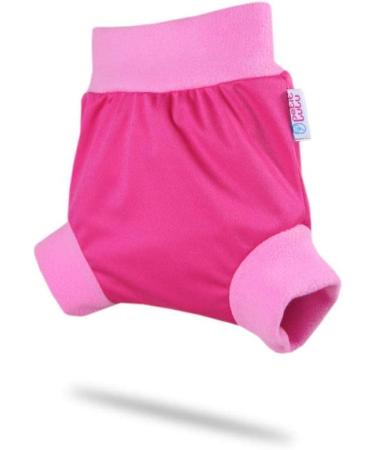 Petit Lulu Size S Pull Up Cloth Nappy Wrap - Reusable & Washable Diaper Cover | Made in Europe (Pink) - Buy Online on GoSupps.com