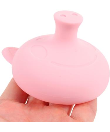 COHEALI Kids Palm Sputum Cup & Chest Percussion Set | Silicone Infant Phlegm Remover & Burping Tools - Pink - Buy Online on GoSupps.com
