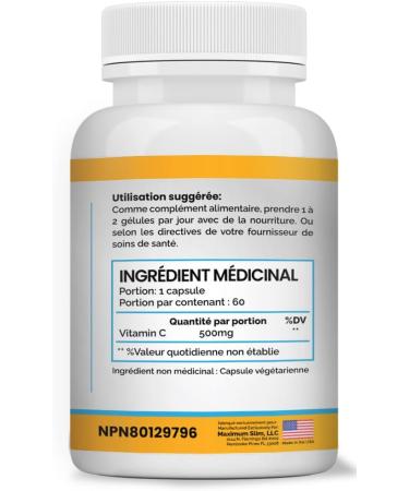 Maximize Within Liposomal Vitamin C Capsules - Enhanced Absorption 60 Count - Buy Online on GoSupps.com