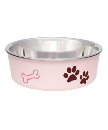 Loving Pets Bella Bowl, Dog Bowl Medium Paparazzi Pink