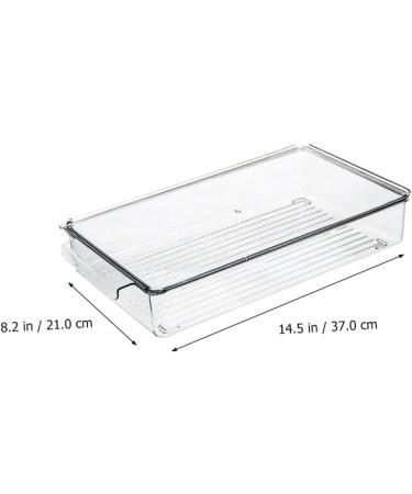 Alipis 1pc Box Refrigerator Storage Box Fridge Drawer Organizer Vegetable Storage Organizer Crisper Thicken - Buy Online on GoSupps.com