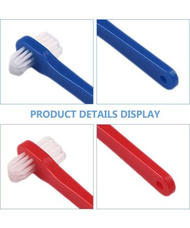 Artibetter Denture Cleaning Brush - Dual Head Toothbrush for False Teeth - Hard Bristles - Effective Denture Care - Buy Online on GoSupps.com
