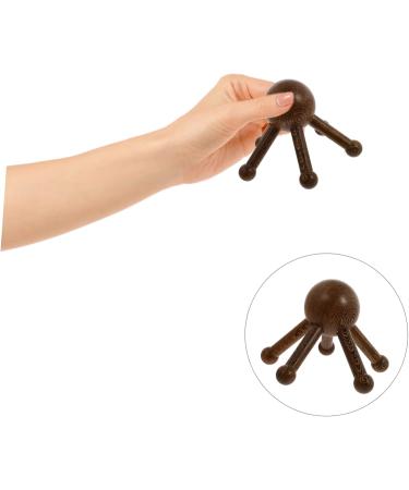 Gleavi 3 STK Wood Claw Massage Device | Deep Tissue Head Massager & Hair Scratcher | International Shipping Available - Buy Online on GoSupps.com