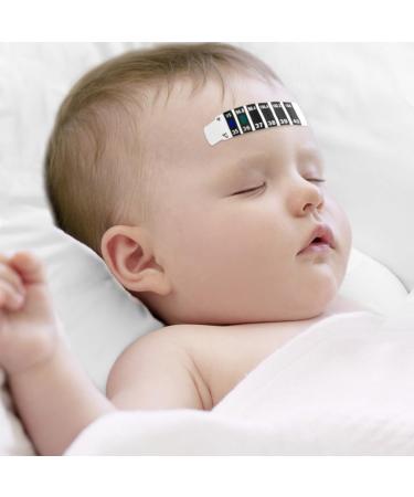 Buy 10 Pack Fever Thermometers for Babies - Reusable Forehead Strips & Color Change Stickers - Accurate Temperature Measurement for Children & Adults - Buy Online on GoSupps.com