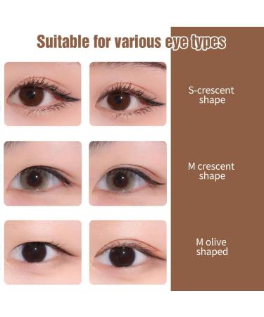 Glue-Free Invisible Double Eyelid Sticker - Waterproof Thin Eyelid Tape for Hooded Eyes | M Olive - Buy Online on GoSupps.com