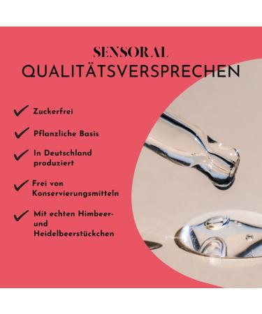 Sensoral Care Bonbons for Oral Mucosa | Sugar-Free with 20mg Dexpanthenol & Real Raspberry | Delicious Forest Berry Treats - Buy Online on GoSupps.com