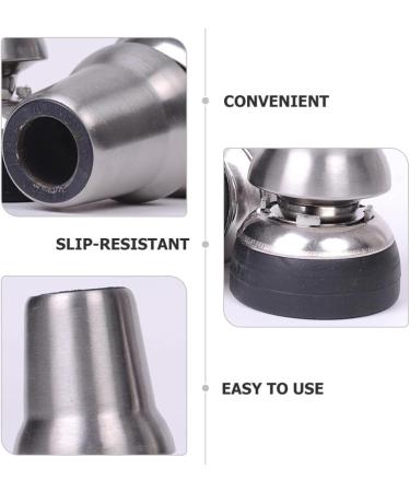 Exceart Trekking Stock Tips | Hiking Sticks Replacement Caps & Ends | Universal Fit Walking Stick Feet (9.40x6.20x6.20cm) Durable Protection for Your Outdoor Adventures - Buy Online on GoSupps.com