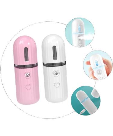 Healeved 2pcs Handy Hydrating Mist Sprayer Multi-Functional Facial Mister for Skin Types - Buy Online on GoSupps.com