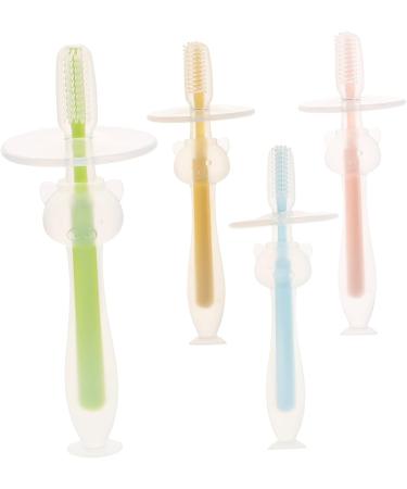 Beavorty 20 Stk Baby Toothbrush - Soft Silicone Training Toothbrush for Toddlers | Safe & Gentle for Kids - Ideal for Baby Oral Care - Buy Online on GoSupps.com