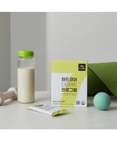 BB LAB Hard Core Diet Program Vanilla Meal Replacement Shake - Plant Based Protein Powder with Low Calories - 14 Ct - Buy Online on GoSupps.com