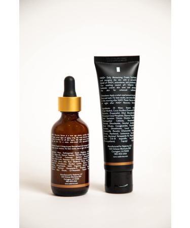 Naderma Recovery Set | NAD+ Daily Moisturizing Cream & Serum | International Shipping Available - Buy Online on GoSupps.com