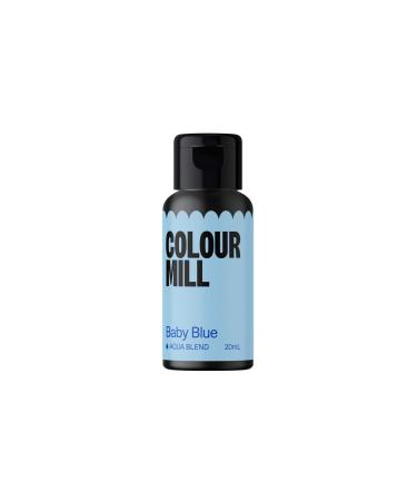 Baby Blue - Aqua Based Colouring 20ml - Colour Mill