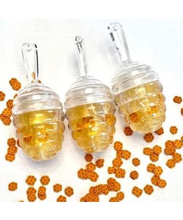 Buy Bodya 15-Piece Honeycomb Lip Glass Tubes - DIY Lip Balm & Cosmetic Sample Bottles Transparent Empty Dispensers - Buy Online on GoSupps.com