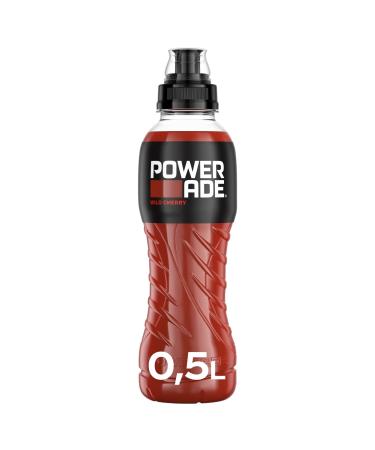 Powerade Sports Wild Cherry 500ml - 12-Pack | Refreshing Hydration for Athletes | International Shipping - Buy Online on GoSupps.com
