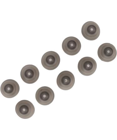 Sound Amplifier Dome - 10 Static-Free Hearing Aid Earmolds (9mm) for Hearing Impairment Replacement - Black - Buy Online on GoSupps.com