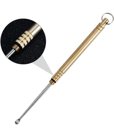Titanium Alloy Ear Spoon Tools for Gentle Ear Cleaning - Stainless Steel Earpick for Earwax Removal - Buy Online on GoSupps.com