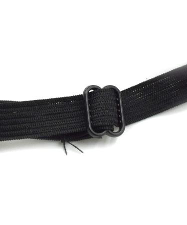 Adjustable Eye Patch Set for Lazy Amblyopia - Black - 2 Pcs Elastic Strabismus Eye Patches for Adults and Kids - Homiest - Buy Online on GoSupps.com