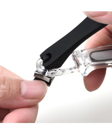 Dajidafu 360-Degree Rotary Stainless Steel Lightweight Sharp Toenail Clippers Waterproof Labor-saving Nail File Manicure Tool Men Red - Buy Online on GoSupps.com