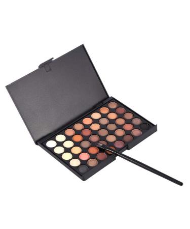 40 Color Eyeshadow Palette with Brush - Matte & Shimmer Cream Makeup Set for Stunning Looks | Best Quality International Shipping - Buy Online on GoSupps.com