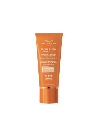 Institut Esthederm Bronz Repair Skin Protector Anti-Wrinkle Complexion Firming Sunscreen Fortified 50ml