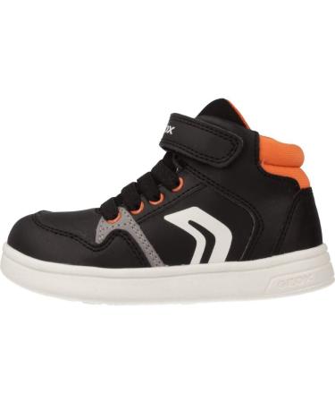 Geox Baby Boy's B Djrock Sneakers - 4.5 UK Child - Black/Orange C0038 - Buy Online on GoSupps.com
