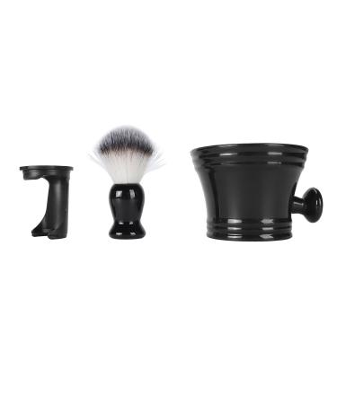 Beard Foam Brush Set - 3-in-1 Soft Hair Care with Stand Bowl | Fast Drying Nylon Hair Residue Removal - International Shipping Available - Buy Online on GoSupps.com