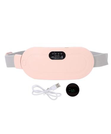 Uterus heating belt menstrual heating belt massage belt for back pain menstrual heating belt hot compress relieves pain in the lower back waist vibrating heated instrument