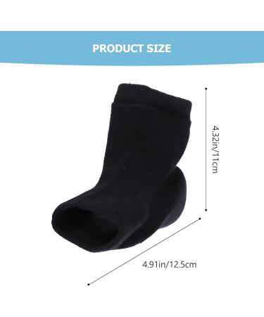 Invisible Height Max Socks & Insoles | Shoe Lifts for Men & Women | Arch Support & Heel Protectors - Black 3.5cm - Buy Online on GoSupps.com