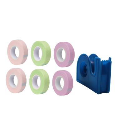 Didiseaon 7pcs Grafting Eyelash Tape Graft Eyelash Bands Graft Eyelash Tapes Medical Adhesive Tape Medical Tape Eyelashes Stopper Tape Eyelash Shield Pads Green Tape Auxiliary