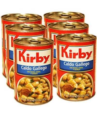 Kirby Caldo Gallego 6 cans pack, 15 oz each