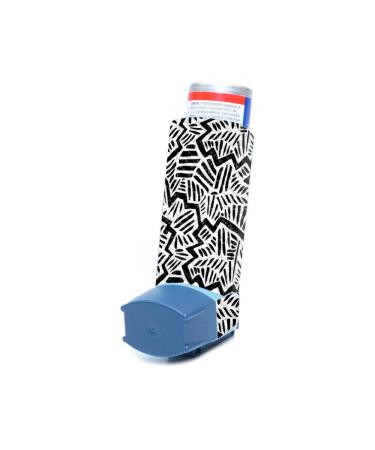 MightySkins Carbon Fiber Skin for Ventolin HFA Asthma Inhaler - Abstract Black | Protective Durable Textured Carbon Fiber Finish | Easy to Apply Remove and Change Styles | Made in The USA