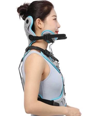 Adjustable Neck Breast Orthosis & Cervical Spine Traction Device | Postoperative Fixator for Men & Women - Universal Rehabilitation Solution - Buy Online on GoSupps.com