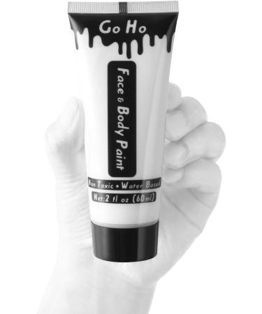 Mysense Black and White Face Paint for Adults & Children - Water Based Makeup for Cosplay, Halloween, SFX Costumes - 4 OZ - Buy Online on GoSupps.com