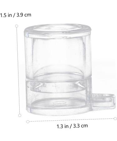 Sosoport 2pcs Ant Water Feeder Ant Water Bowl Mini Ant Feeder Ant Nest Water Feeder Water Bowl for Ants Insect Water Bowl Transparent Ant Water Feeding Bowl Insect Water Feeder - Buy Online on GoSupps.com