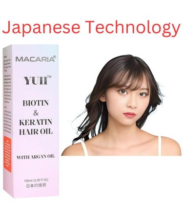 MACARIA Yuii Biotin Hair Spray Oil Spray By Japanese Technology - Buy Online on GoSupps.com