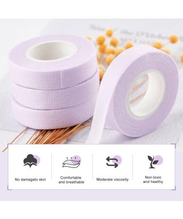 Lunamoon Eyelash Tape - 6 Rolls Micropore Lash Extension Tape for Isolations (Purple) | International Shipping Available - Buy Online on GoSupps.com