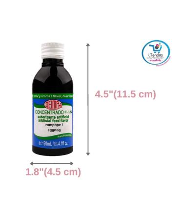 Deiman Eggnog Flavoring Concentrate E-15 (4 fl oz) - Premium Artificial Food Flavor for Baking and Cooking - Buy Online on GoSupps.com