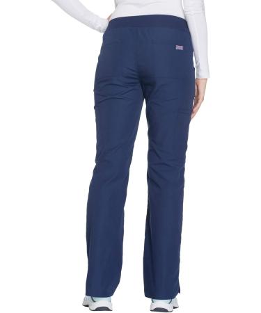 Women's Workwear Originals Pull-On Scrub Pants with Rib-Knit Trim - Large Navy | WW210 - Buy Online on GoSupps.com