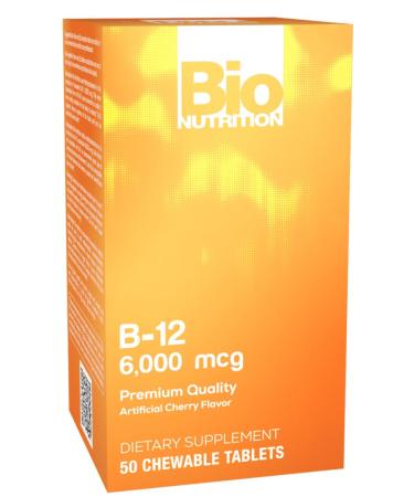 Bio Nutrition B-12 Sublingual Tablet 50 Count