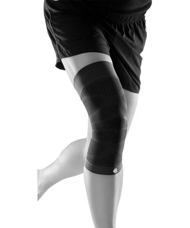 Bauerfeind Sports Compression Knee Support - Lightweight Design - Size M, Black - Buy Online on GoSupps.com