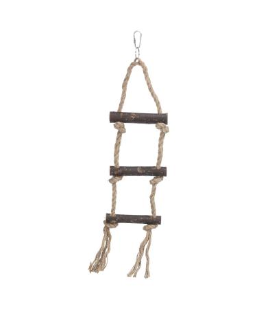 Trixie Natural Living Rope Ladder with 3 Rungs 40 cm Pack of 4