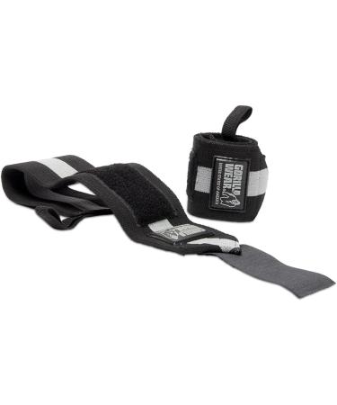 Gorilla Wear Wrist Wraps Ultra - Black/Grey | Best Bodybuilding & Fitness Accessory for Men - International Shipping Available - Buy Online on GoSupps.com